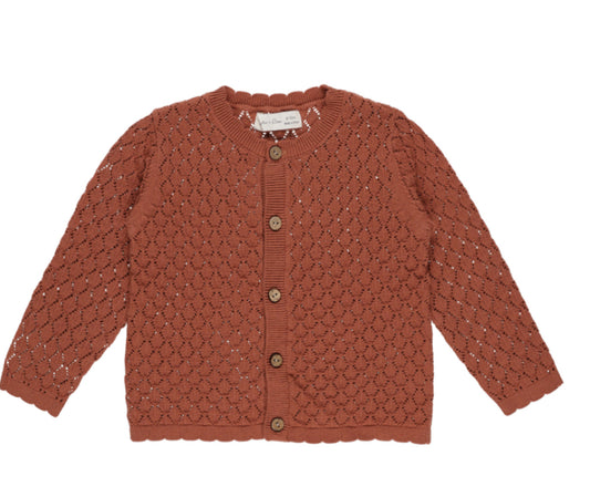 Baby Crochet Cardigan Poppy