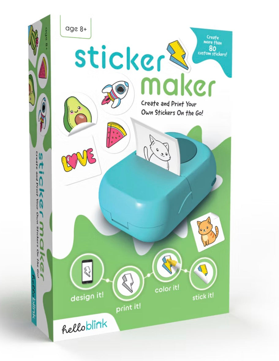 HELLO BLINK STICKER MAKER