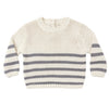 REX SWEATER SLATE STRIPE