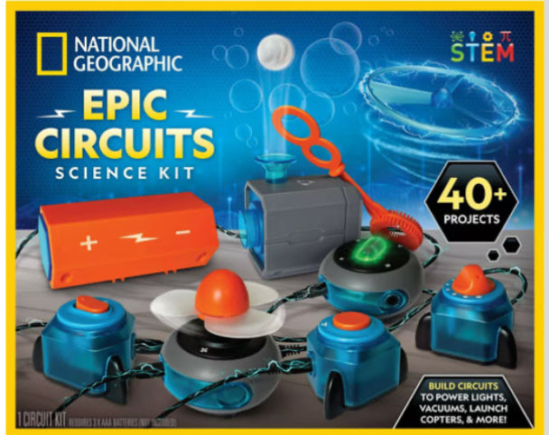 National Geographic Epic Circuits Science Kit