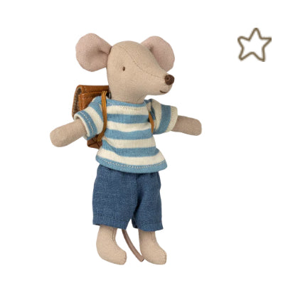 Tricycle mouse, Big brother - Brown magnet hands