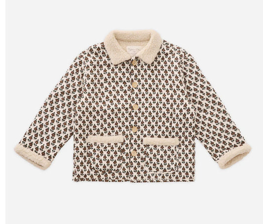 HARVEST FLORAL QUILTED COAT