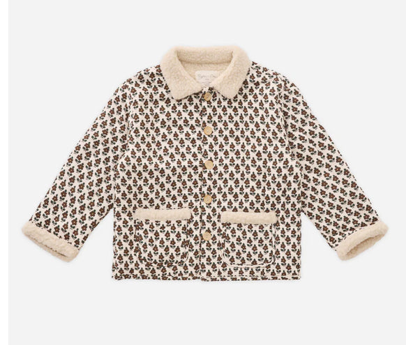 HARVEST FLORAL QUILTED COAT