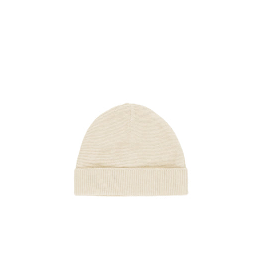 Baby Beanie || Heathered Natural