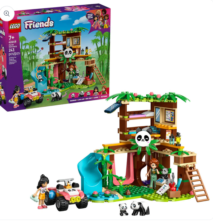 LEGO FRIENDS Panda Sanctuary Animal Care
