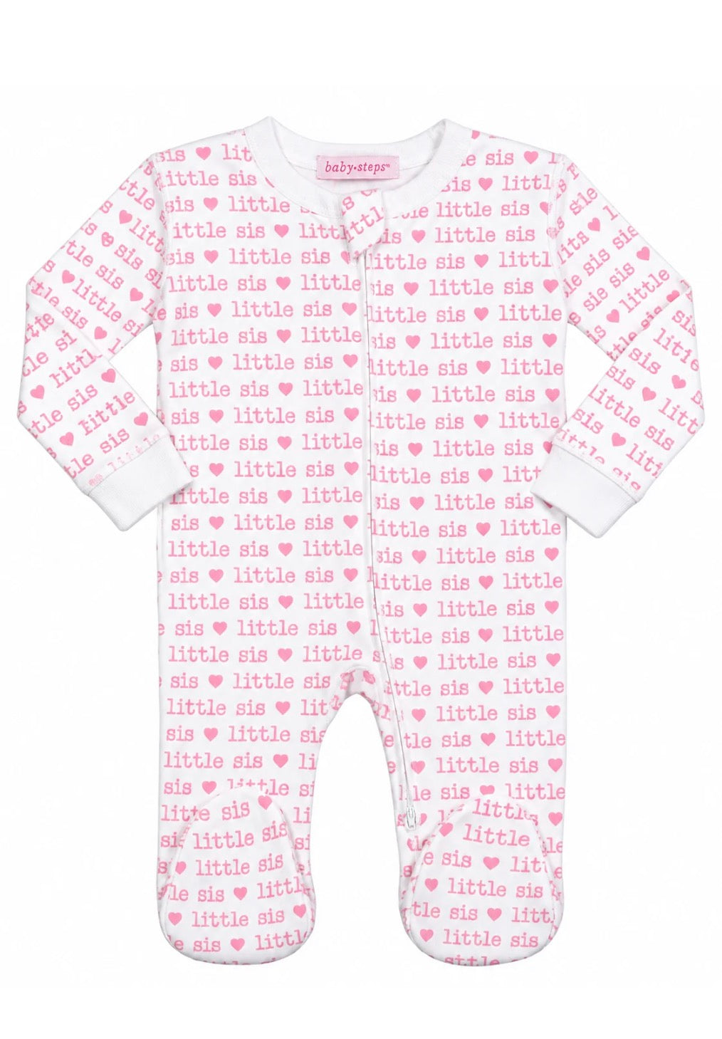 Little Sis Zipper Footie