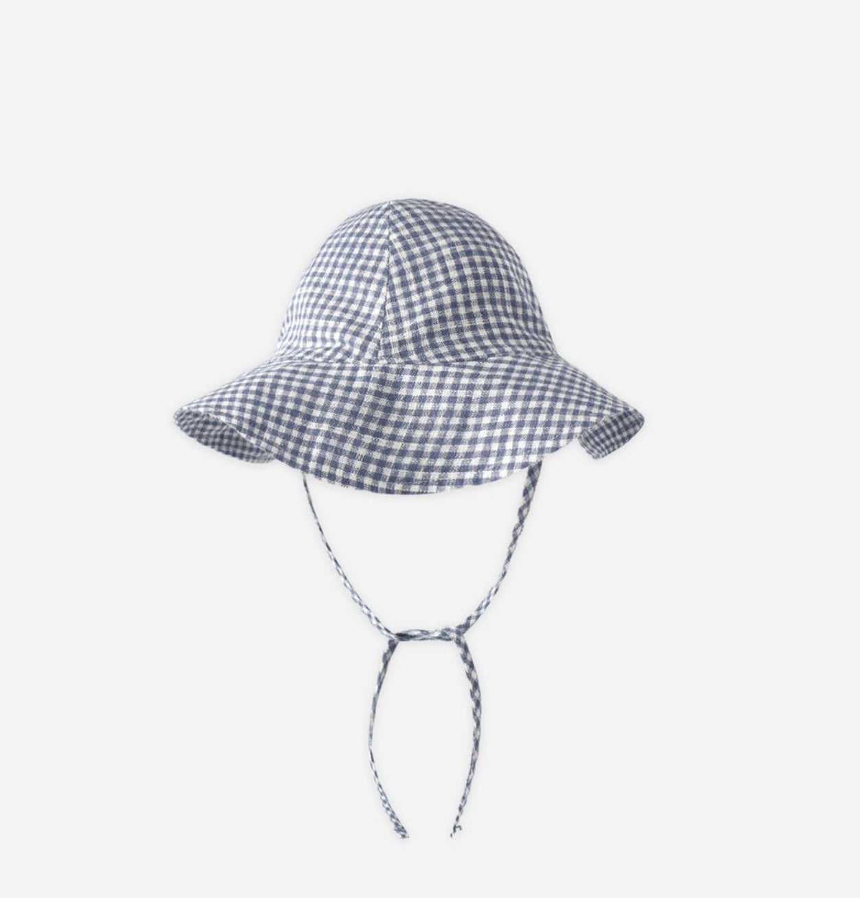 Floppy Swim Hat Marine Gingham