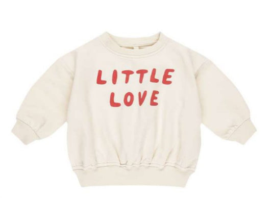 Relaxed Fleece Sweatshirt Little Love and Sweatpant  ||
