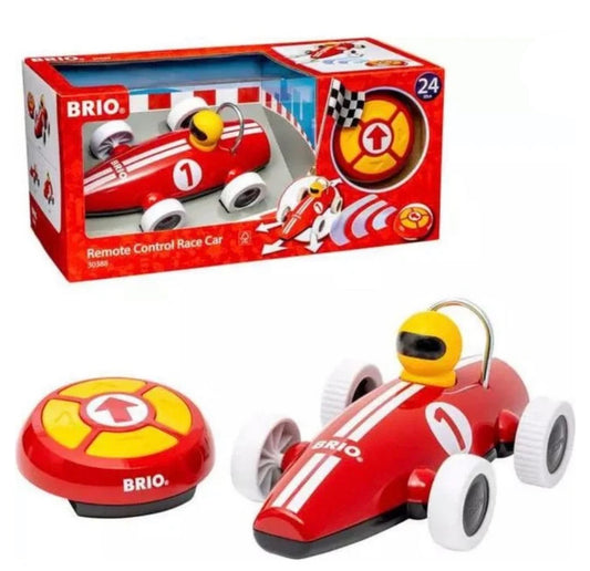 BRIO Remote Control Race Car Red