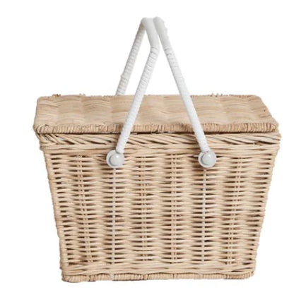 Piki Rattan Picnic Basket