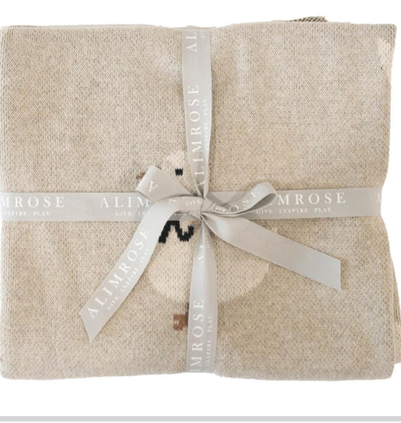 Duck Baby Blanket Natural