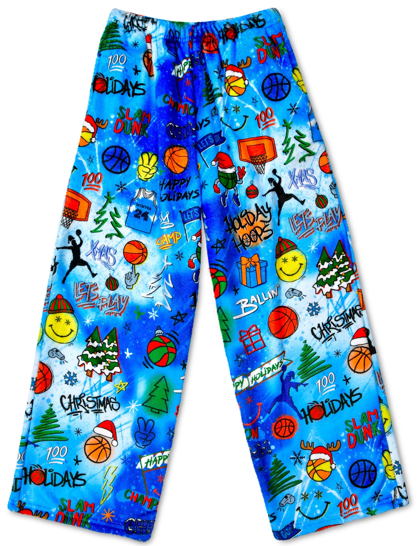 Corey Paige Holiday Hoops Plush Pants