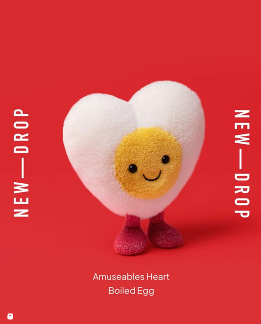 Amuseables Heart Boiled Egg