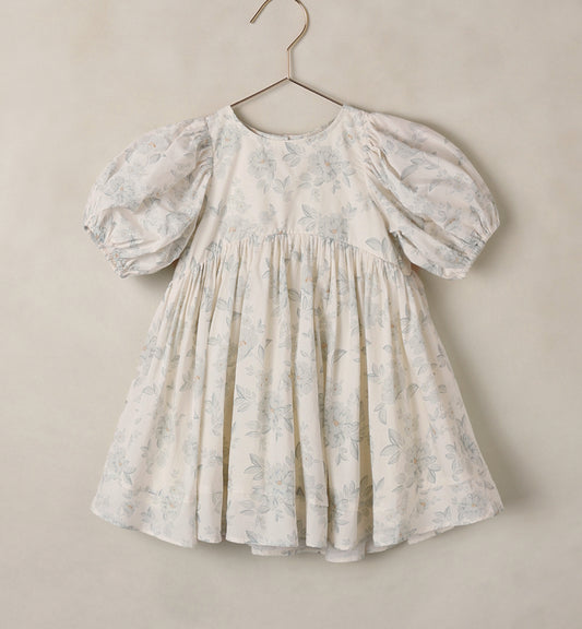 LUNA DRESS MIST ENGLISH ROSE