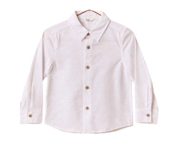 Harrison Button Down Shirt WHITE