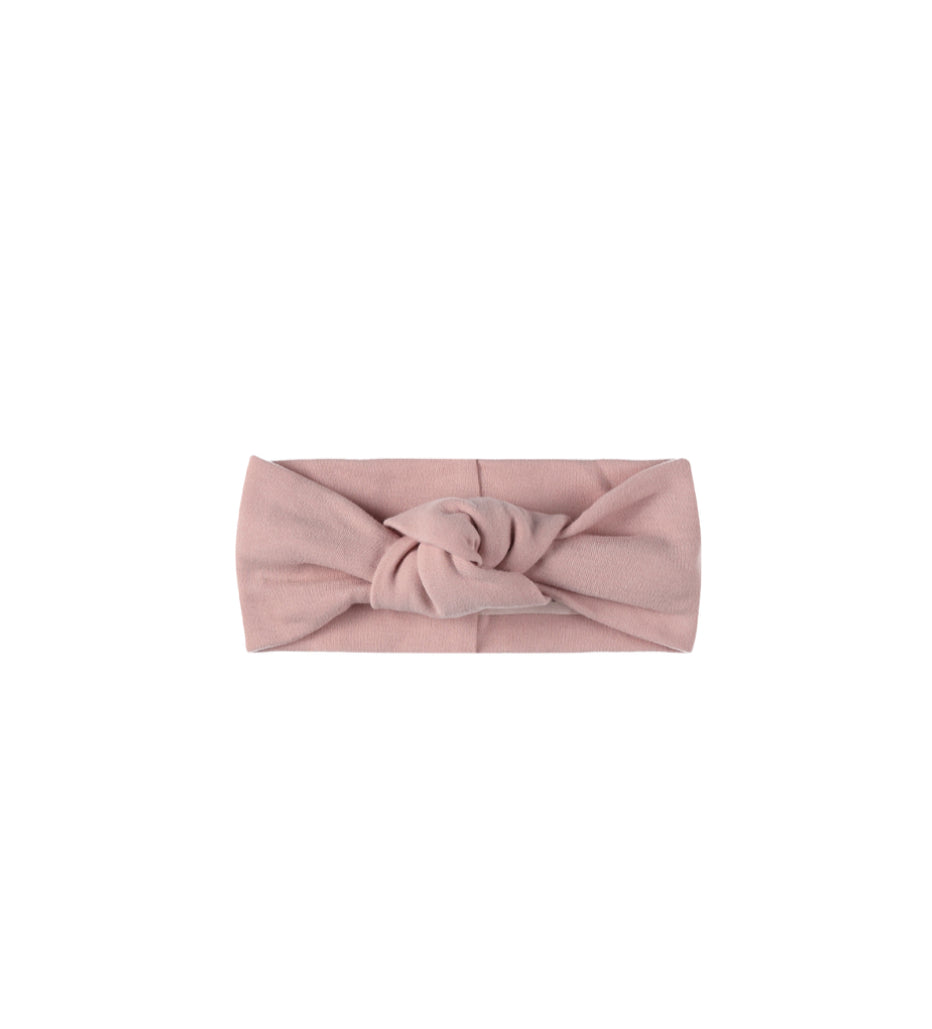 KNOTTED HEADBAND || ROSE