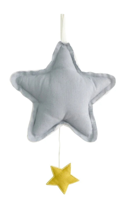 Star Musical 'Let it Be' Grey Linen