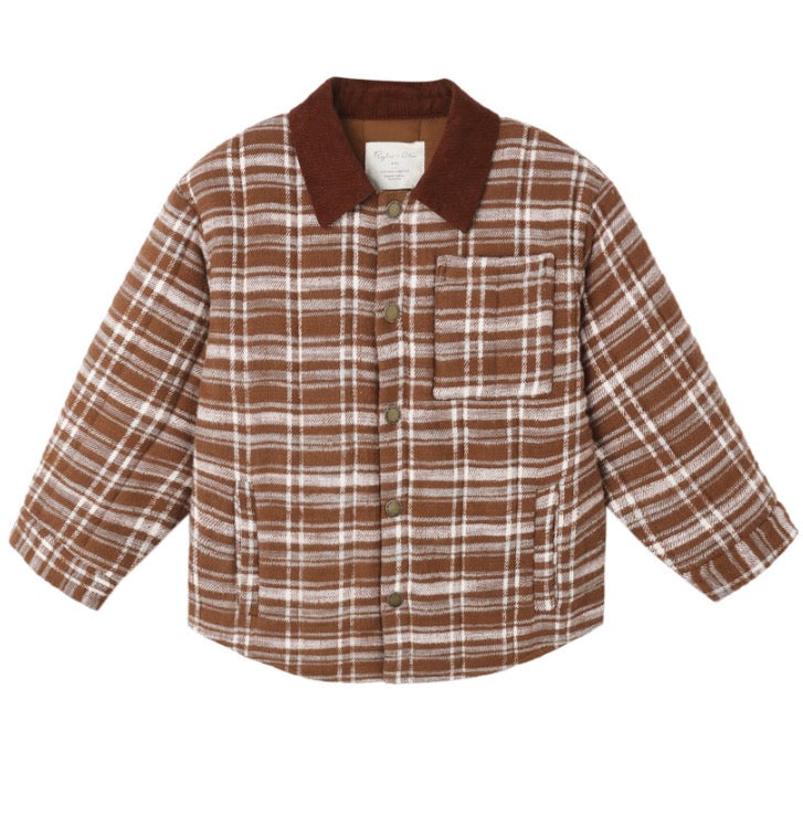 NASHVILLE QUILTED JACKET ASPEN PLAID