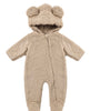 BEAR JUMPSUIT LATTE