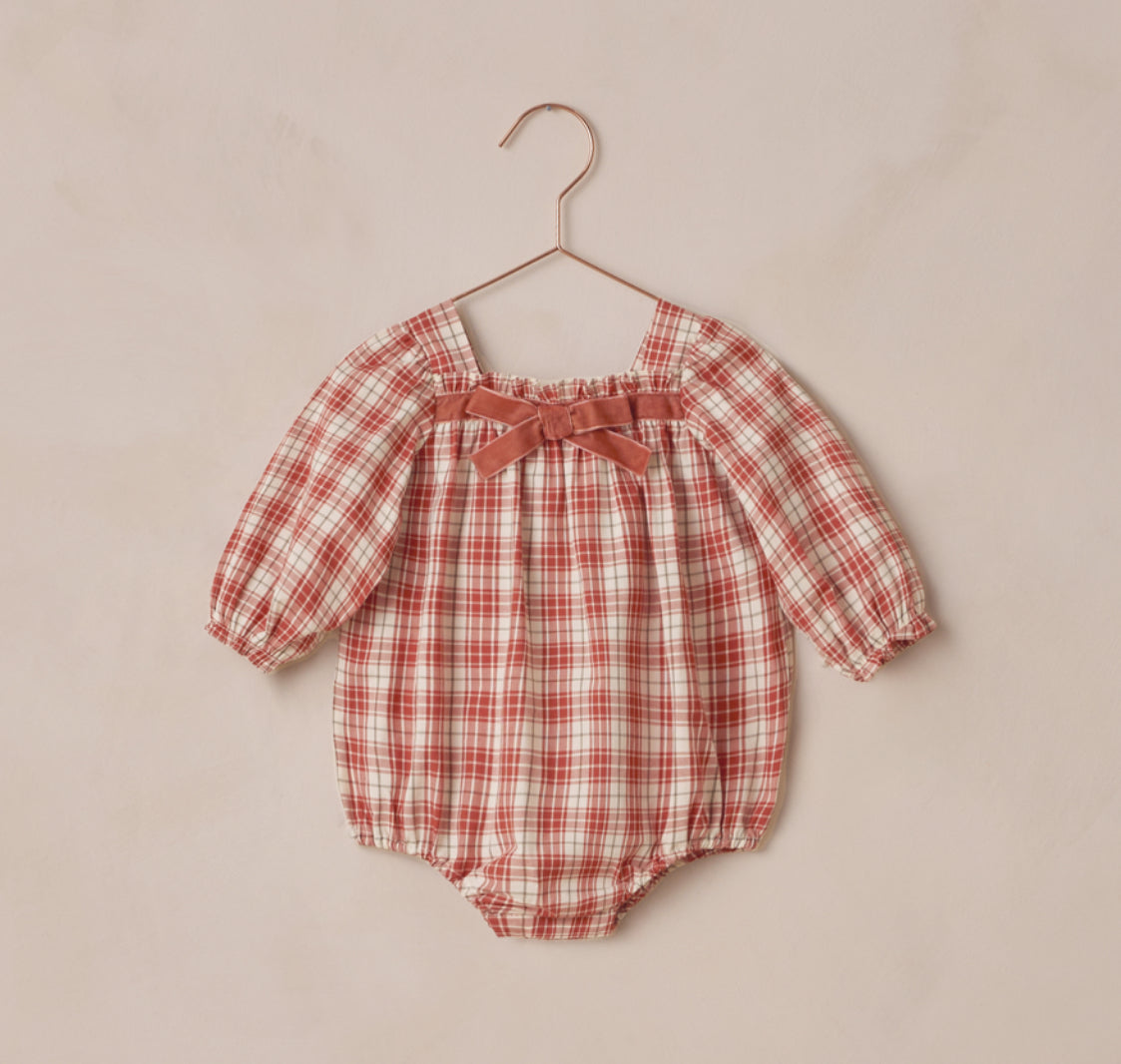 * ANNETTE ROMPER | HOLIDAY TARTAN