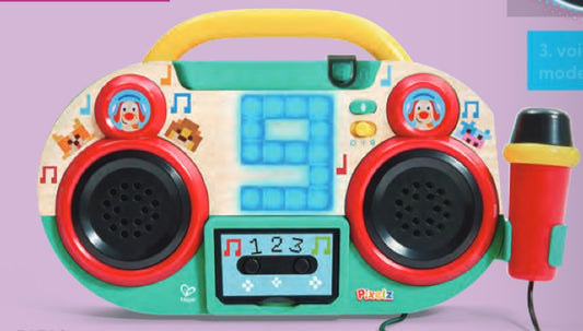 Sing-Along Pixel Boombox