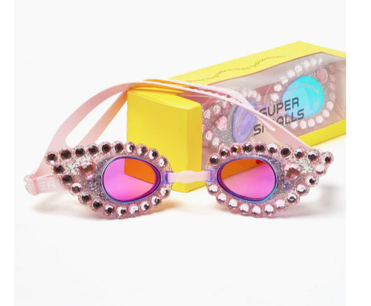 DIVE GOGGLES Pink Splash