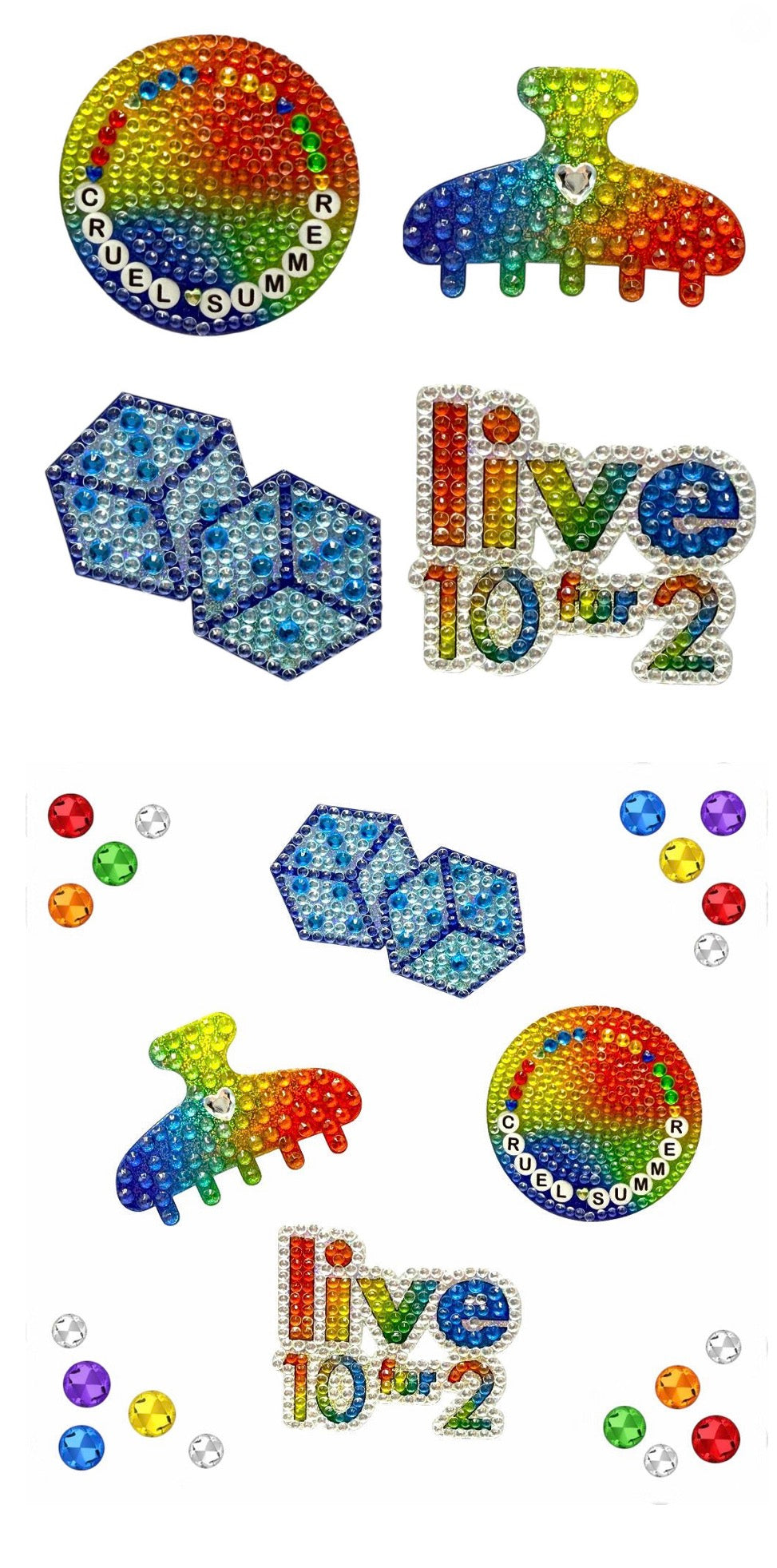 Summer Bean Bag Stickerbean Sticker