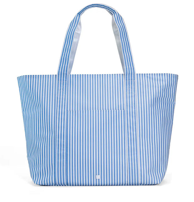 JUMBO TOTE - X-Large Tote PIMLICO STRIPE CHAMBRAY
