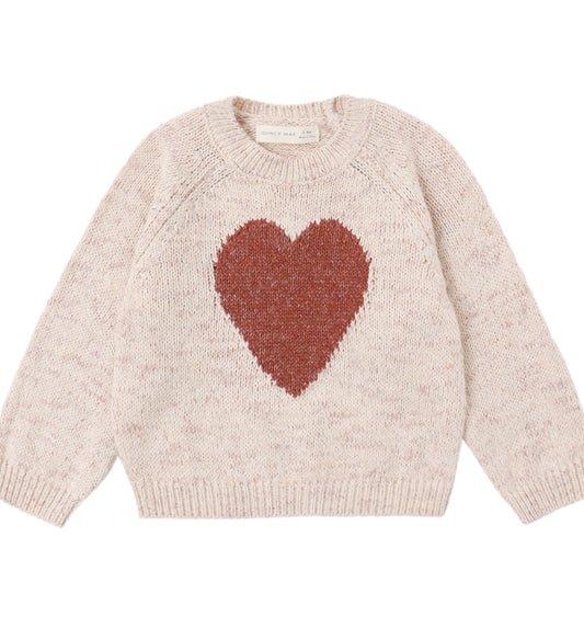 KNIT SWEATER ||RED HEART