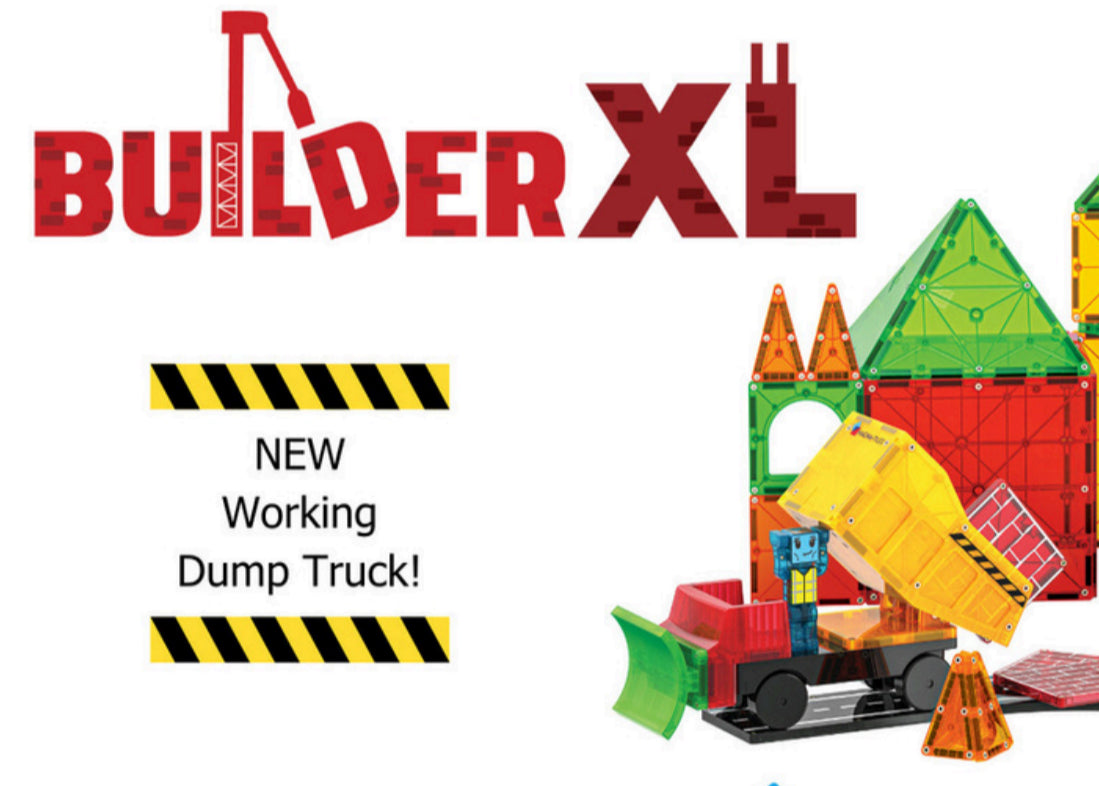 MAGNA-TILES Builder XL 50-Piece Set