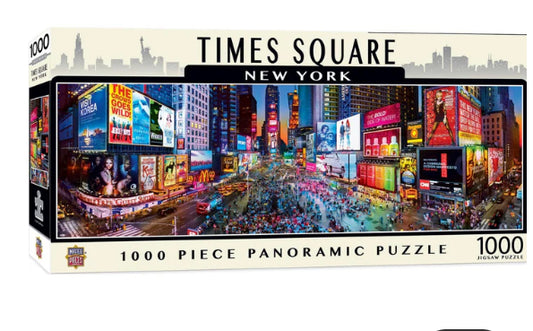 American Vista Panoramic - Times Square 1000 Piece Puzzle