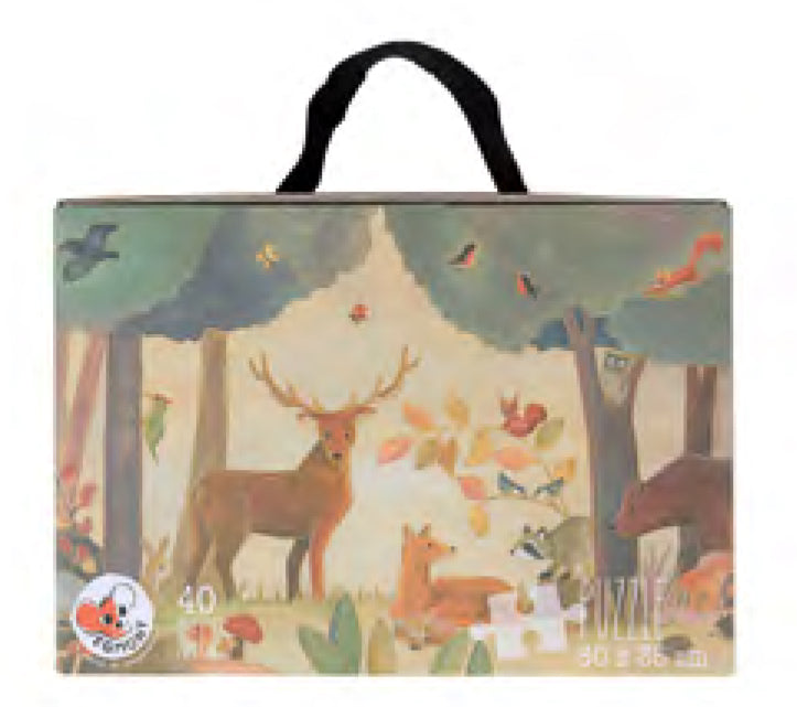 Giant Puzzle Forest 40-piece floor puzzle