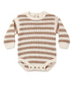 REX ROMPER ALMOND STRIPE