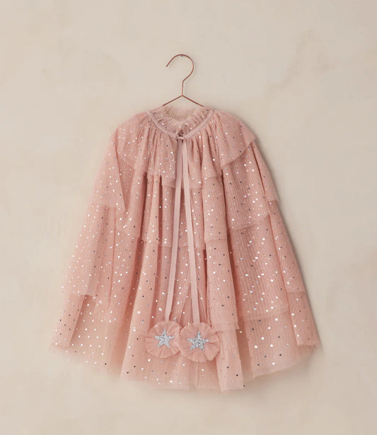 TULLE CAPE | ROSE