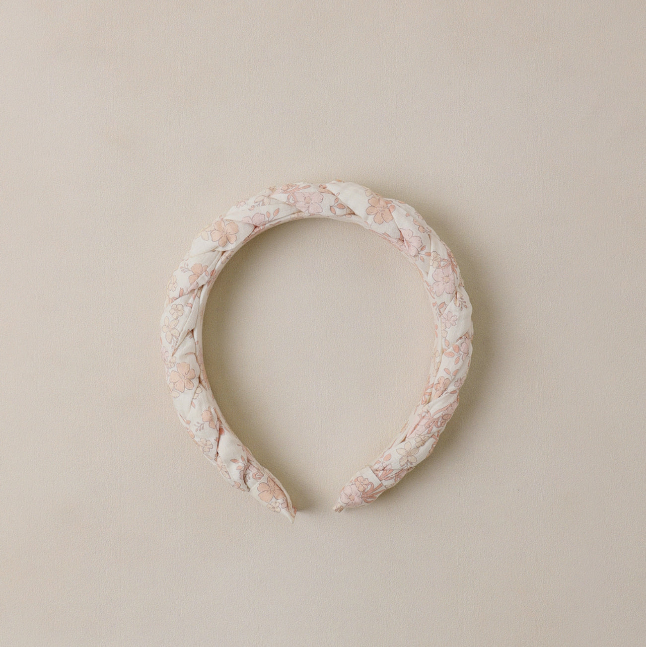 BRAIDED HEADBAND IVORY