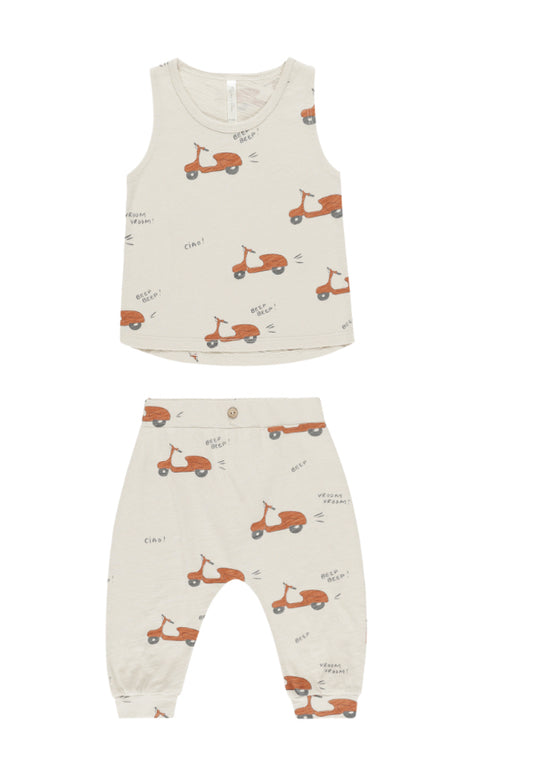 Tank + Slouch Pant Set Moped