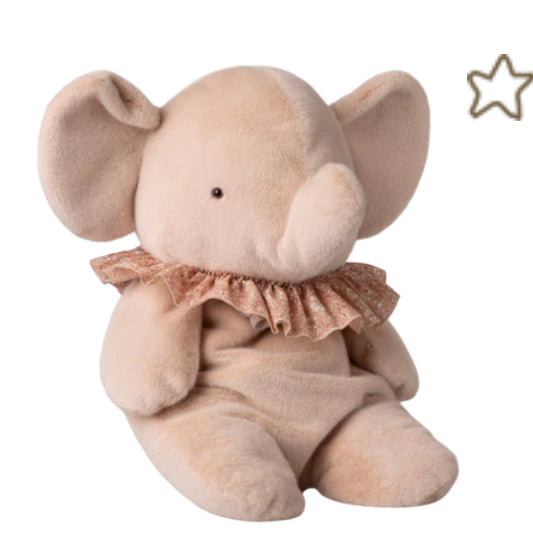 Elephant plush, Big - Powder