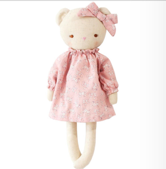 Twiggy Teddy Pink Floral