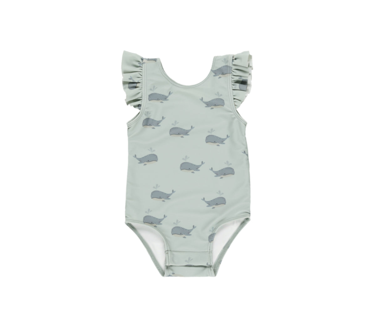 Swim- Scoop Back One Piece Whales
