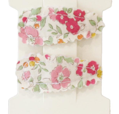 Hair Clip Set Rose Garden