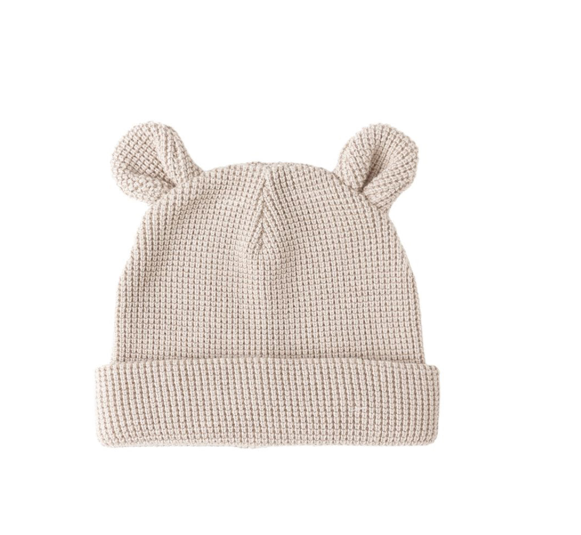 BABY BEAR BEANIE || OAT