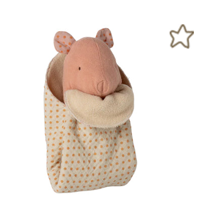 Lullaby friends, Pig, Mini - Rose