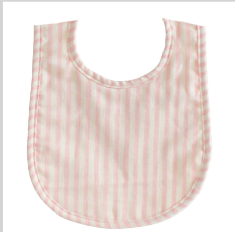 Bib - Pink Stripe