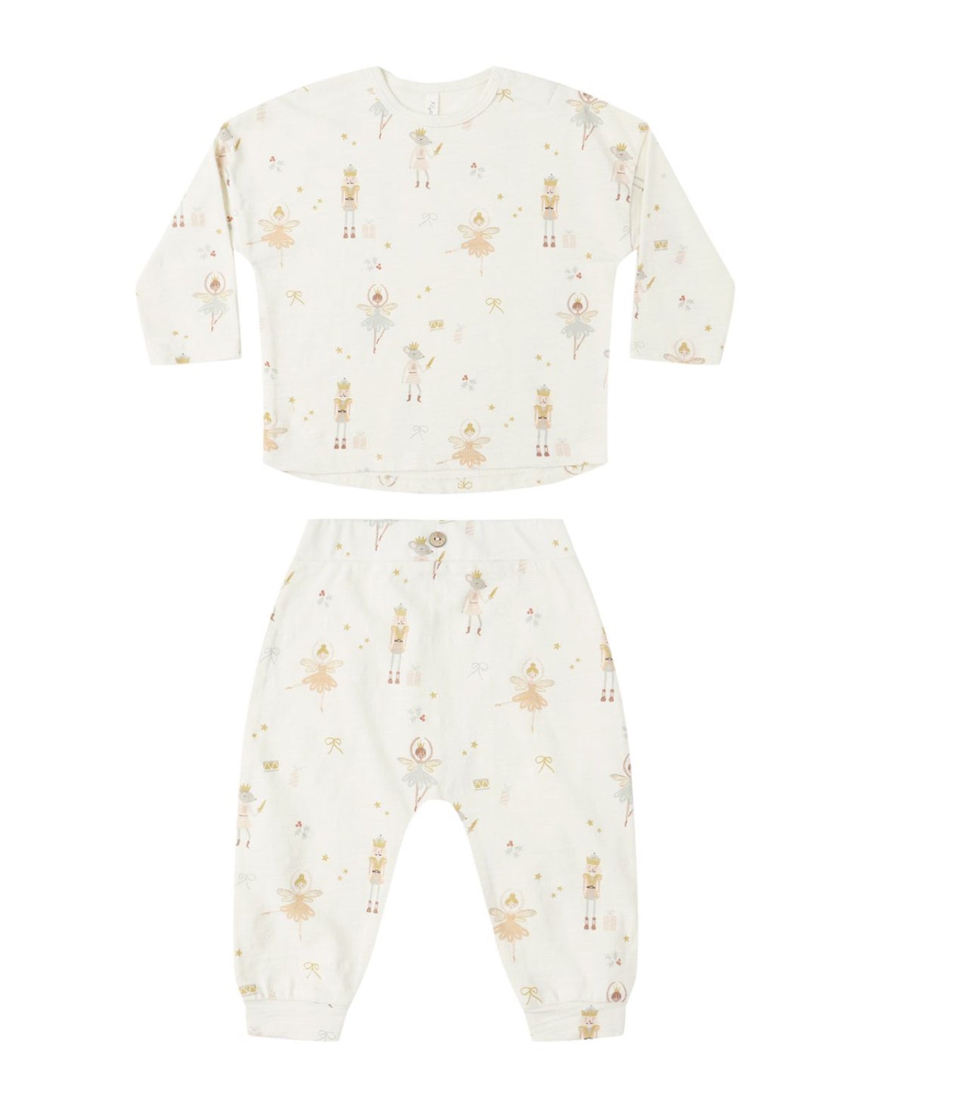 NUTCRACKER LONG SLEEVE TEE + PANT SET ||