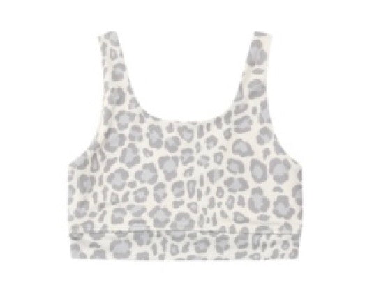 SWIFT SPORTS BRA BLUE LEOPARD