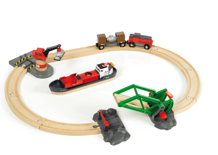 BRIO Cargo Harbor Set