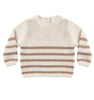 REX SWEATER ALMOND STRIPE