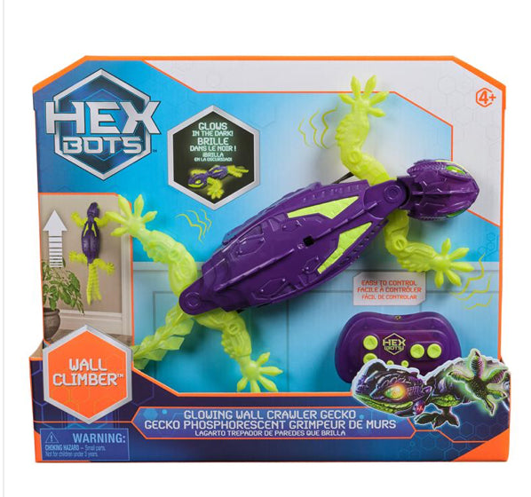 Hex Bots Glowing Wall Crawler Gecko
