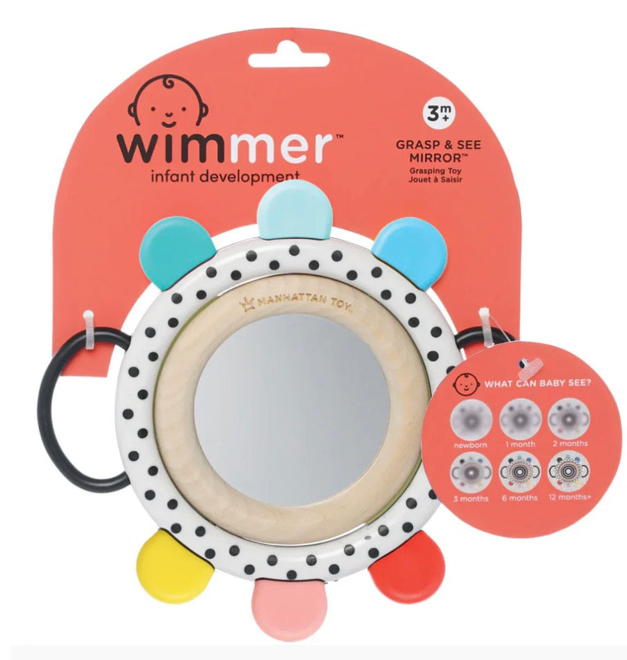 Wimmer Grasp & See Mirror Grasping Toy