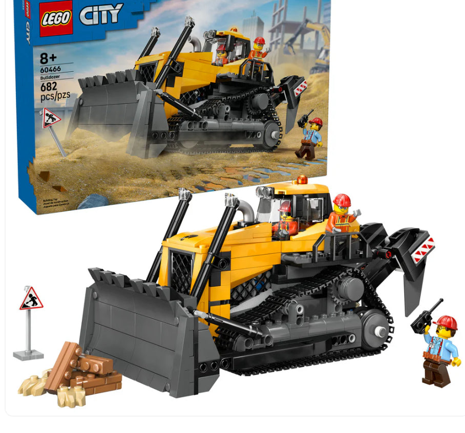 LEGO CITY Big Vehicles Yellow Bulldozer
